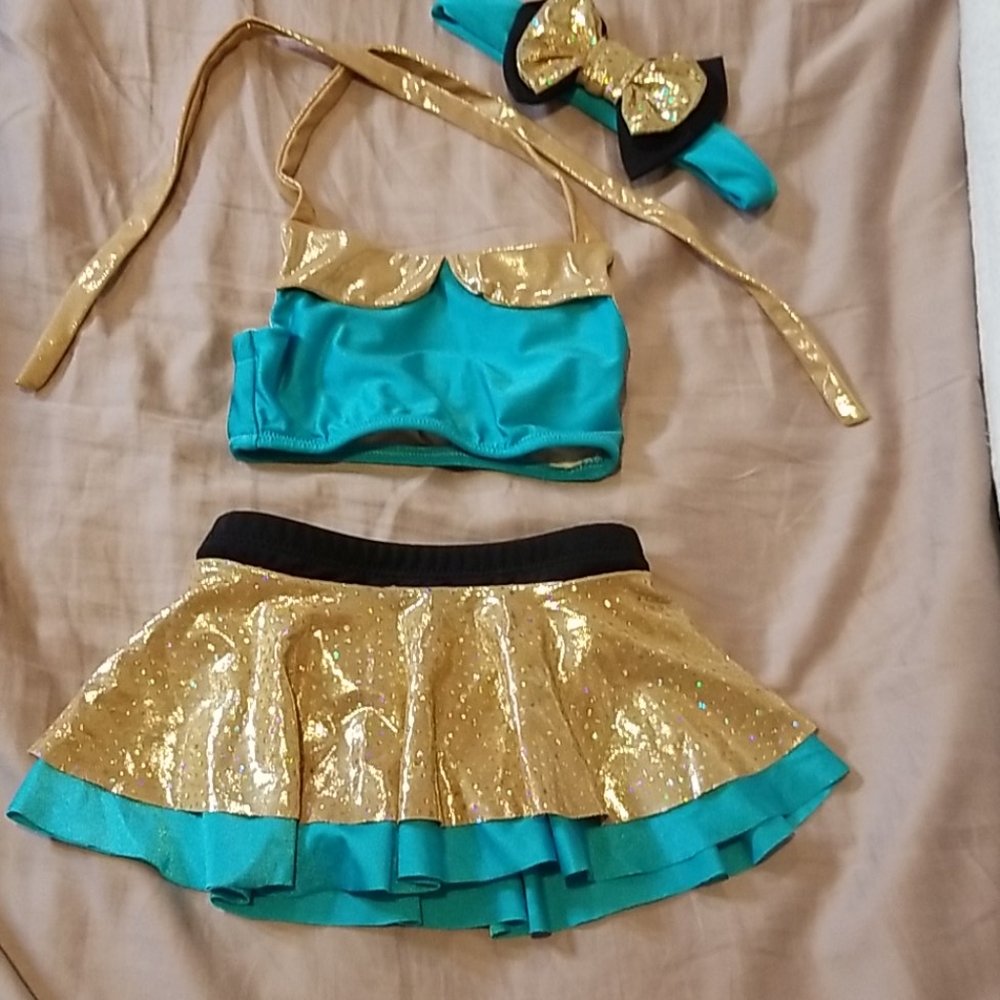 5t Like new custom Sophia and Isla swimsuit